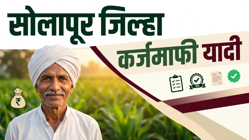 Solapur Karj Mafi List 2026